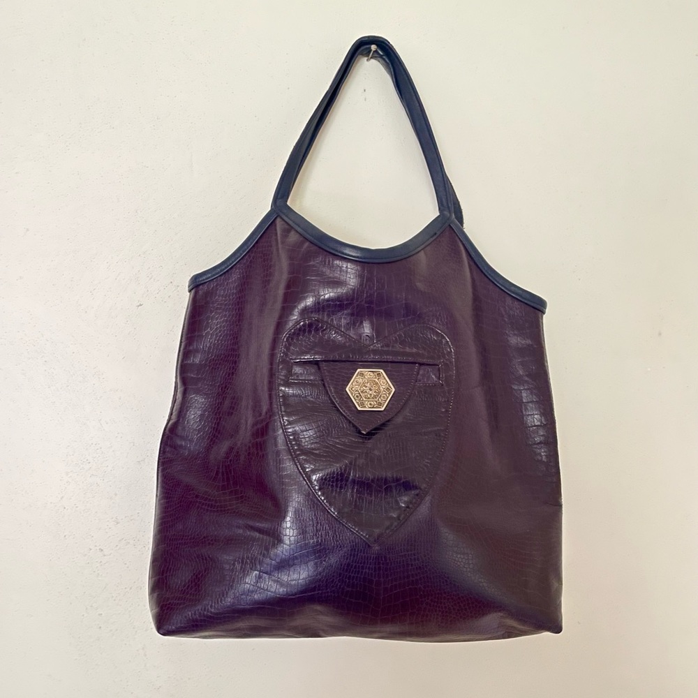 Vintage Beautiful Atelier 73 Avignon France Hand Crafted Leather Bag